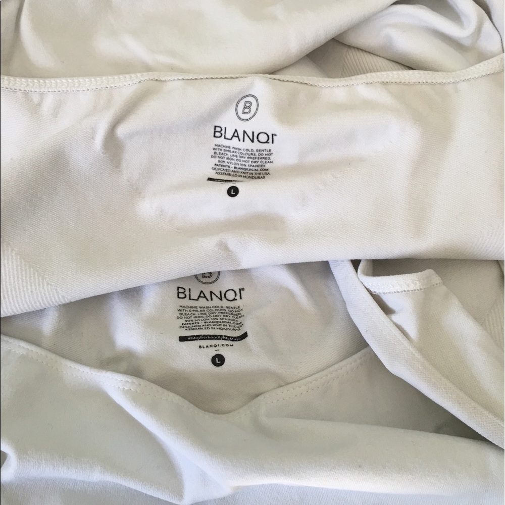 2 Blanqi maternity top-full tank Size Large